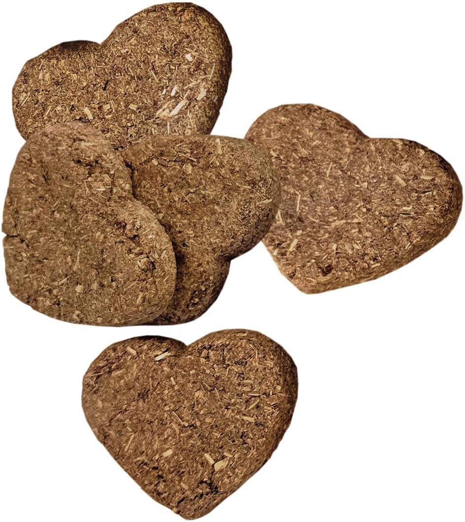 Animal Health Organic Rewards Barley Biscuit Treats, Barley Guinea Pig & Bunny Treats, Pet Snack for Rabbit, Carrot, Apple, Made with Guinea Pig Hay, Alfalfa for Rabbit, 2.65 Oz Bag