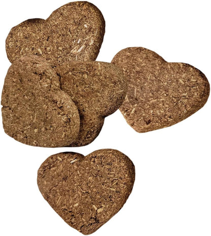 Animal Health Organic Rewards Barley Biscuit Treats, Barley Guinea Pig & Bunny Treats, Pet Snack for Rabbit, Carrot, Apple, Made with  Guinea Pig Hay, Alfalfa for Rabbit, 2.65 Oz Bag